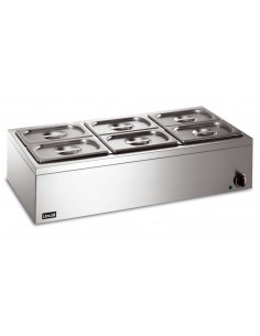 Lincat Lynx 400 LBM3 Bain Marie 6 X 1  4 GN Dry Heat