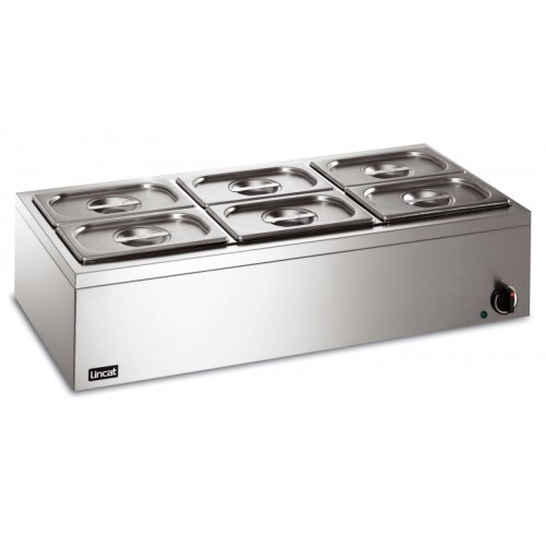 Lincat Lynx 400 LBM3 Bain Marie 6 X 1  4 GN Dry Heat