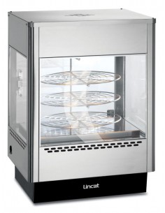 Lincat Seal UM50 Upright Heated Merchandiser With Rotating Rack