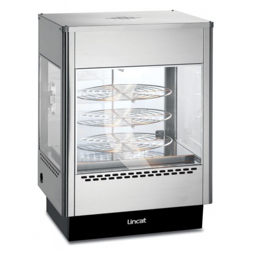 Lincat Seal UM50 Upright Heated Merchandiser With Rotating Rack