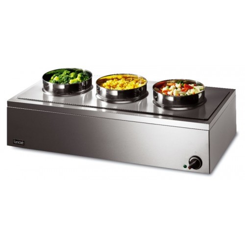 Lincat Lynx 400 LRB3W Bain Marie 3 Round Pots Wet Heat