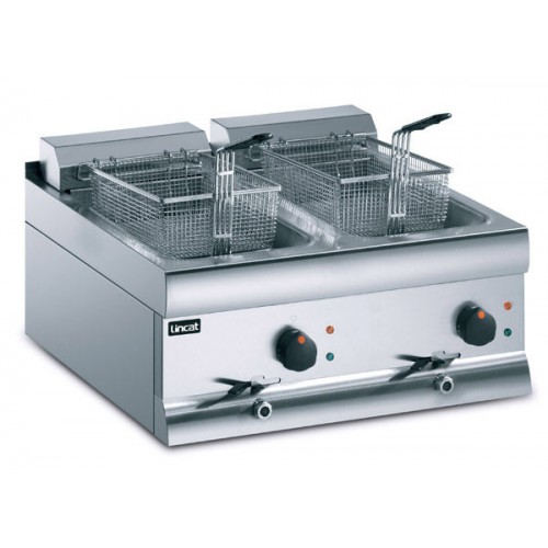 Lincat Silverlink 600 DF612 2 x 9 Ltr Twin Tank Fryer With 2 Baskets