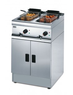 Lincat Silverlink 600 J18 2 x 9 Ltr Electric Twin Tank Fryer With 2 Baskets