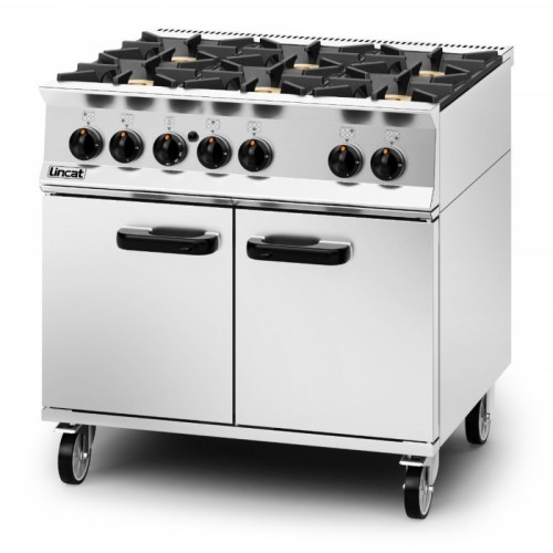 Lincat Opus 800 OG8002N Natural Gas 6 Burner Range