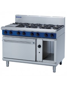 Blue Seal Evolution G508D-N 1200mm 8 Burner Natural Gas Static Oven