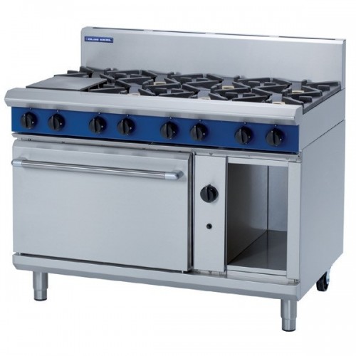 Blue Seal Evolution G508D-N 1200mm 8 Burner Natural Gas Static Oven