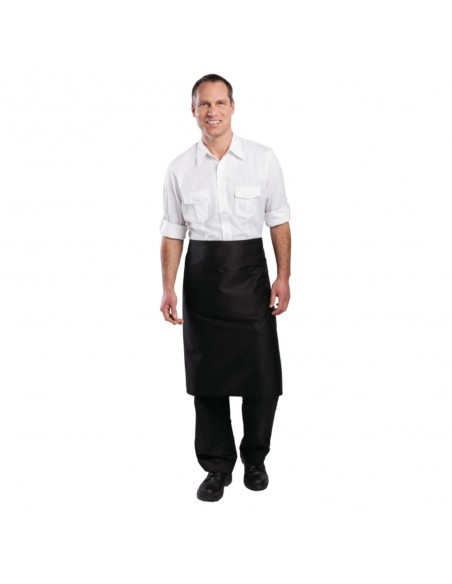 Regular Bistro Apron Black