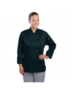 Chef Works Marbella Ladies Executive Chef Jacket Black