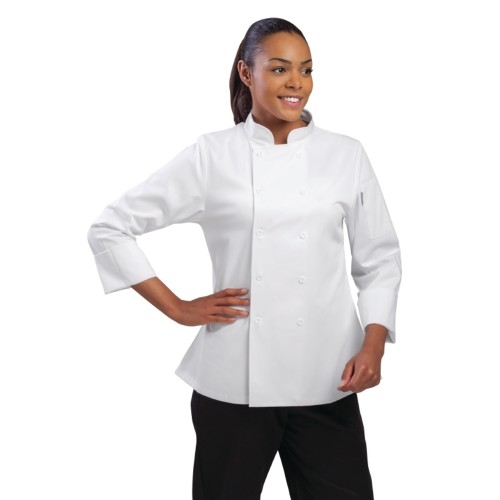 Chef Works Marbella Ladies Executive Chef Jacket White