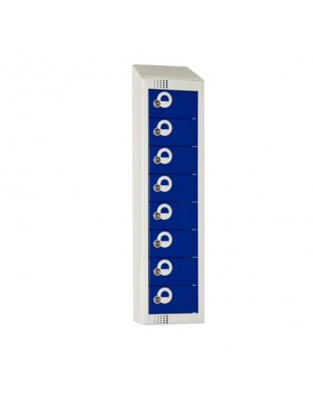Personal Effects 8 Door Locker Blue Camlock