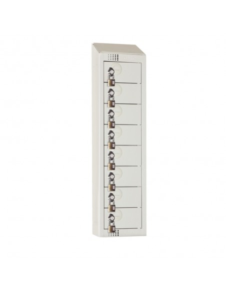 Personal Effects 8 Door Locker Grey Padlock