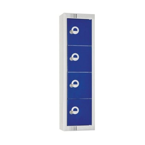 Personal 4 Door Effects Locker Blue Padlock Flat Top