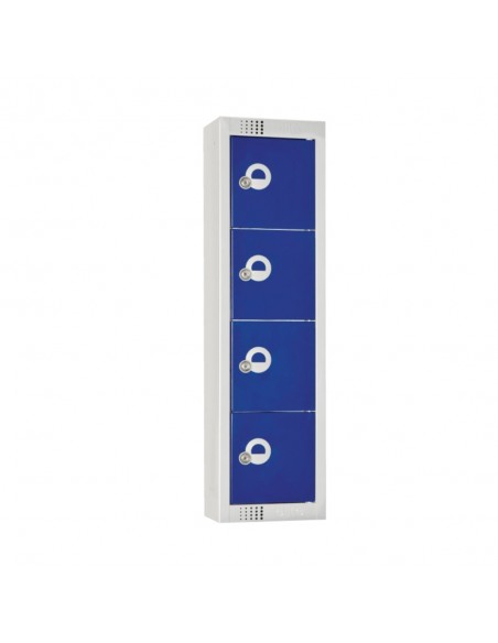 Personal 4 Door Effects Locker Blue Padlock Flat Top