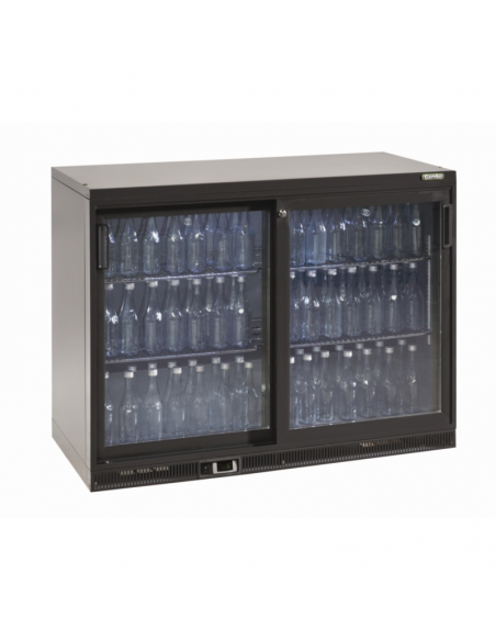 Gamko Bottle Cooler - Double Sliding Door 275 Ltr