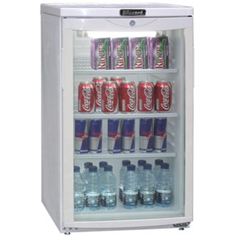 Blizzard Under Counter Display Fridge 105 Ltr CC194 Next Day