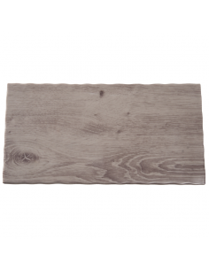 APS Wood Effect Melamine Tray GN 1/3