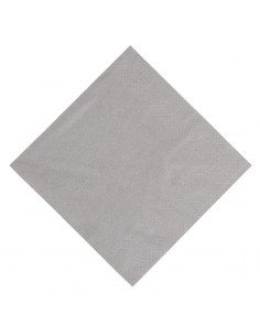 Duni Lunch Napkin 330mm Granite Grey