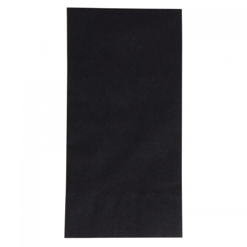 Duni Dinner Napkin 18 Fold 400mm Black