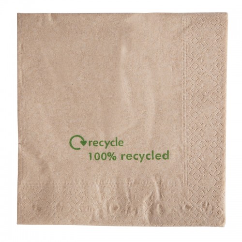 Recycled 2-ply Kraft Napkins