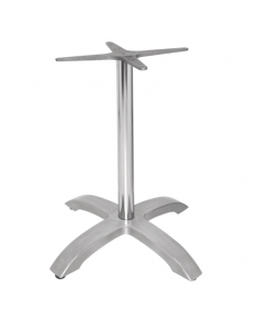Bolero Aluminium Four Leg Table Base