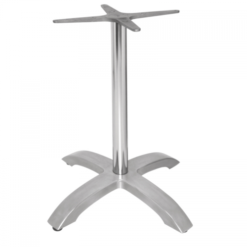Bolero Aluminium Four Leg Table Base