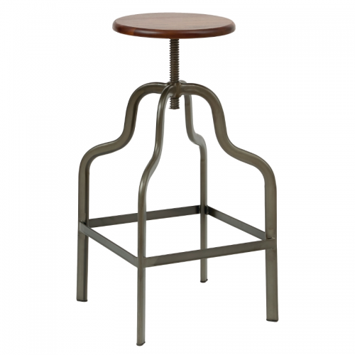 Bolero Industrial High Stool Pack of 2