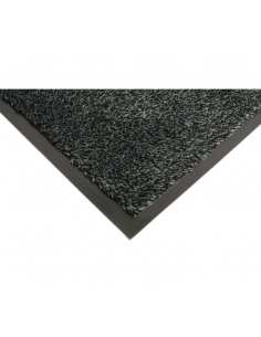 Coba Black Microfibre Entrance Mat Large