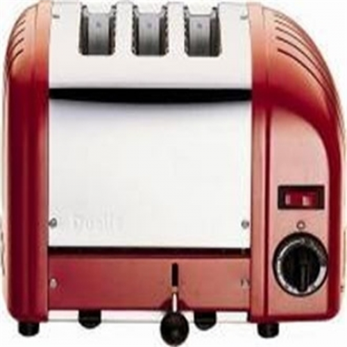 Dualit 3 Slice Vario Toaster Red