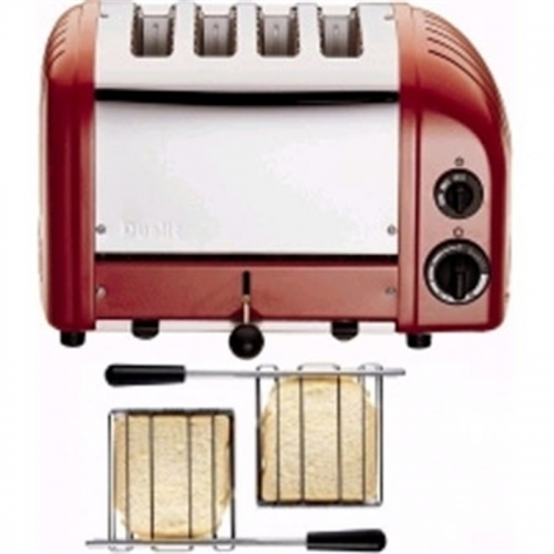 Dualit 2 x 2 Combi Vario 4 Slice Toaster Red 42175 CD365 Next...