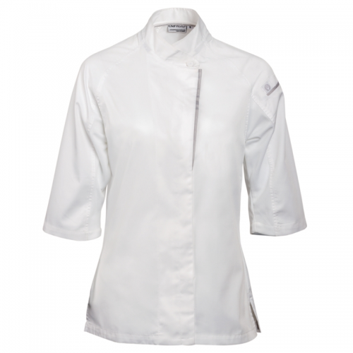 Chef Works Cool Vent Verona Ladies Chefs Coat XS