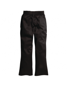 Chef Works Ladies Basic Baggies Black L