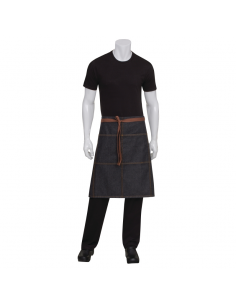 Chef Works Memphis Bistro Apron Black