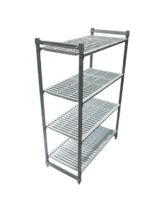 Cambro Camshelving Basics Vented 4 Shelf Unit 910mm