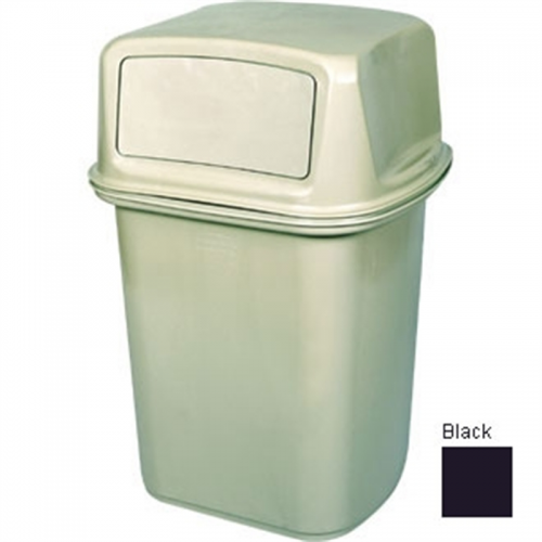 Rubbermaid Ranger Outdoor Bin Black