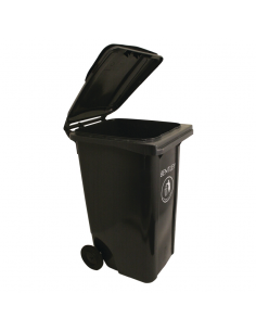 Black Wheelie Bin 120Ltr