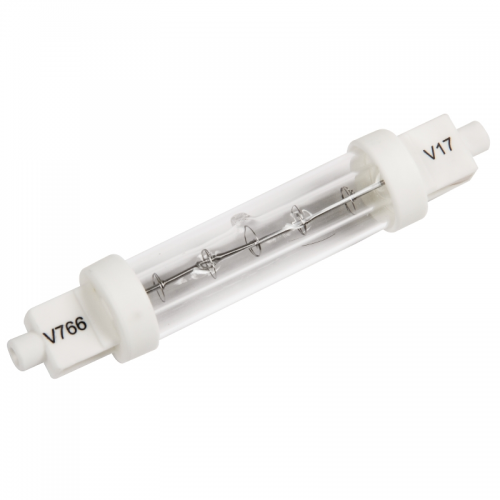 200W Jacketed IR Quartz Lamp 118mm Length