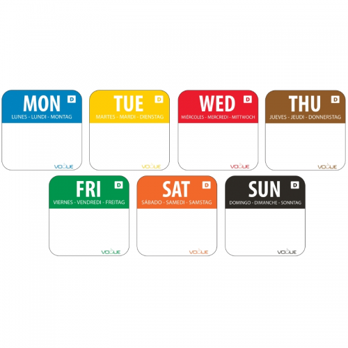 Dissolvable Food Rotation Label Kit