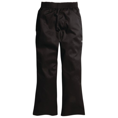 Chef Works Ladies Basic Baggies Black S