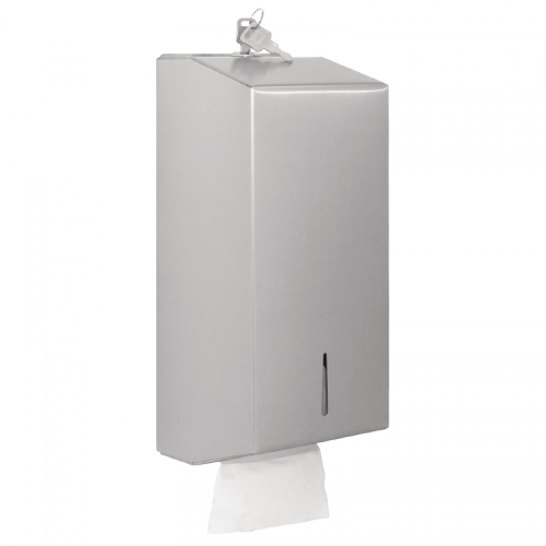 Jantex Stainless Bulk Pack Tissue Dispenser