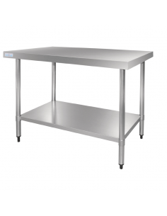 Vogue Stainless Steel Table 1200mm
