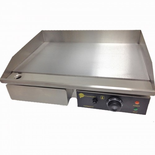 3kw Stalwart 60cm Commercial Electric Griddle and Hotplate