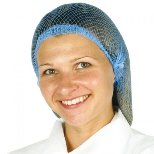 Hairnet Headwear Blue One Size