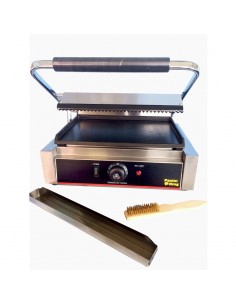 Large Commercial Panini Contact Grill By Stalwart