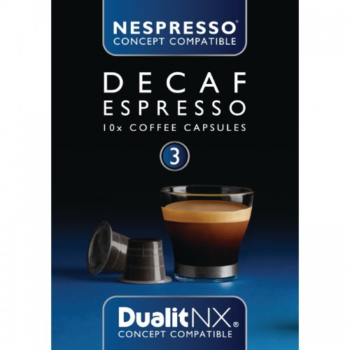 Dualit NX Capsules Decaf Espresso 15704