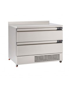 Foster FlexDrawer 2 Drawer Counter Fridge/Freezer with Splashback FFC6-2