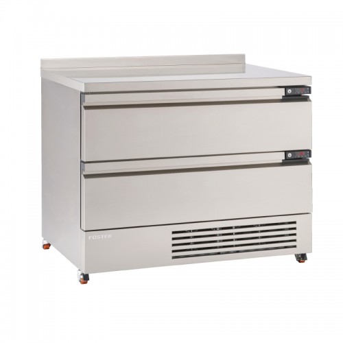 Foster FlexDrawer 2 Drawer Counter Fridge/Freezer with Splashback FFC6-2