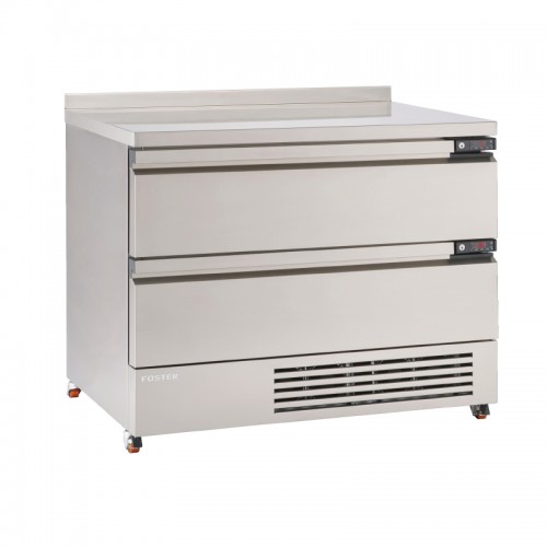 Foster FlexDrawer 2 Drawer Counter Fridge/Freezer with Splashback FFC6-2