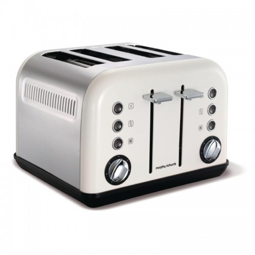 Morphy Richards Accents 4 Slot Toaster White