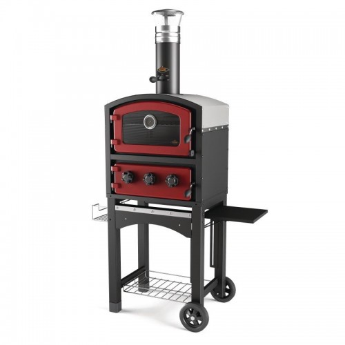Fornetto Wood Fired Oven Red