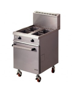 Falcon Chieftain Twin Pan Natural Gas Fryer G1848X